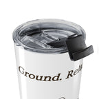 20oz Mountain Tumbler - "Ground. Relax. Explore." Travel Mug