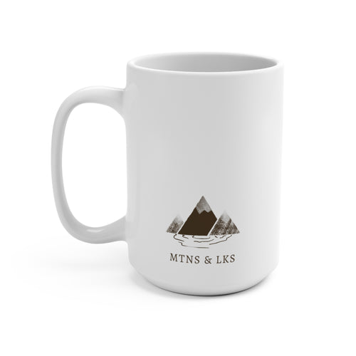 15oz Ceramic Mug - "I Wonder..." Thought Bubble Coffee Cup