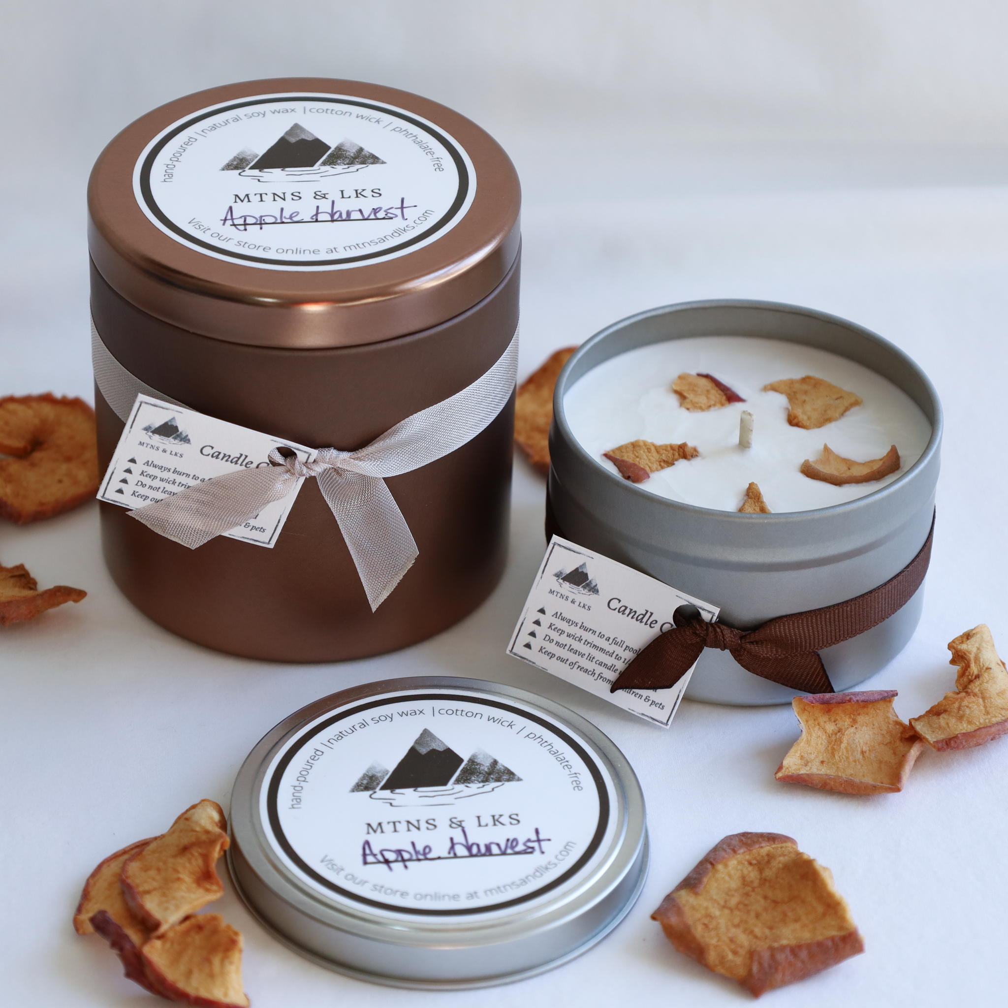 Apple Harvest Natural Soy Wax Candle