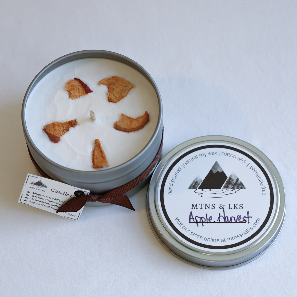 Apple Harvest Natural Soy Wax Candle