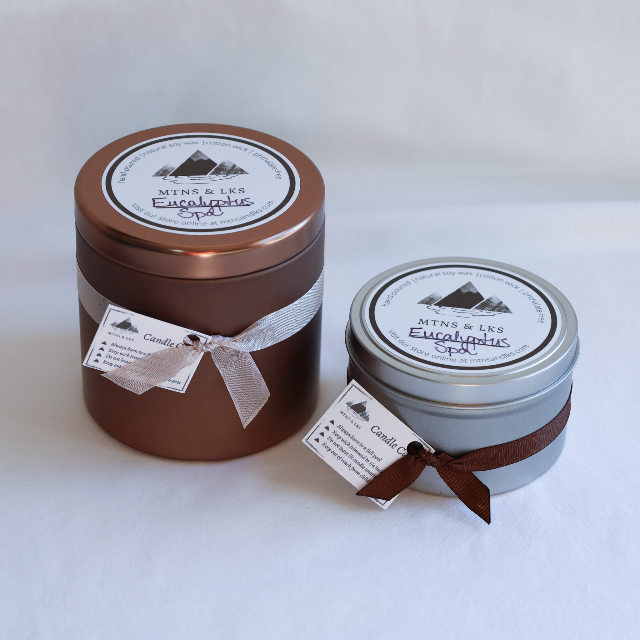 Eucalyptus Spa Natural Soy Wax Candle