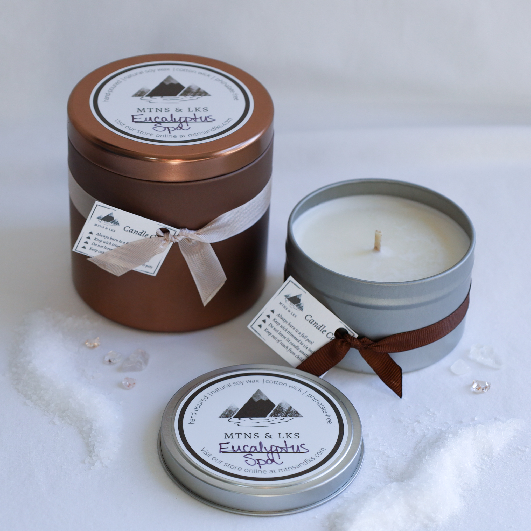 Eucalyptus Spa Natural Soy Wax Candle