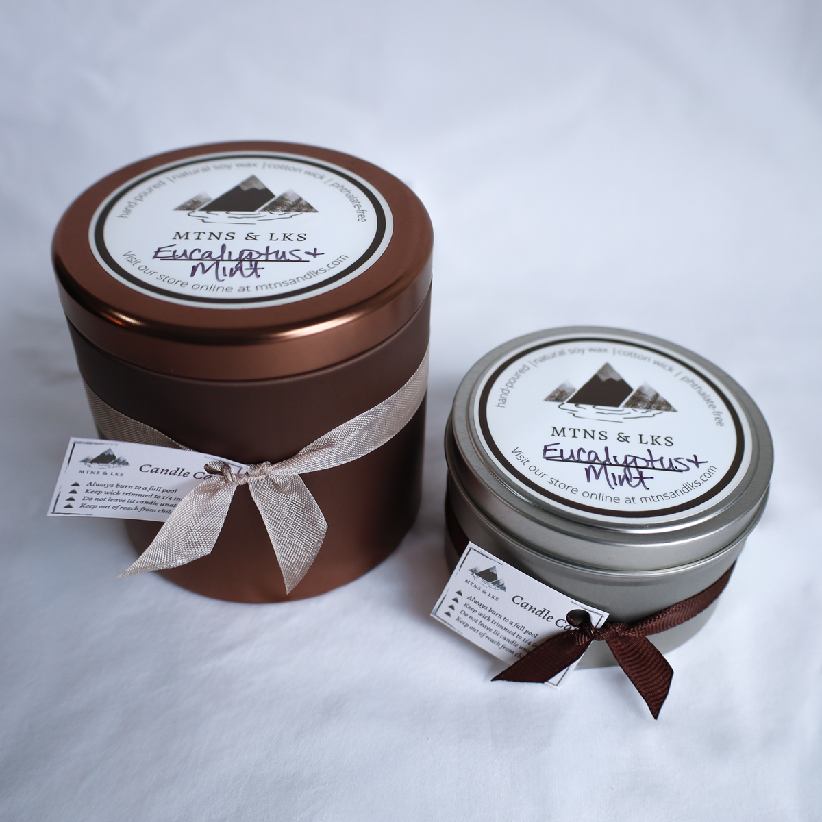 Eucalyptus & Mint Natural Soy Wax Candle