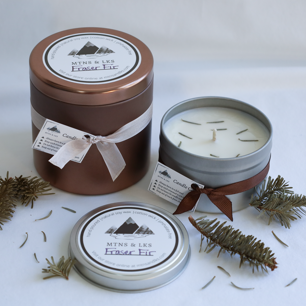 Fraser Fir Natural Soy Wax Candle