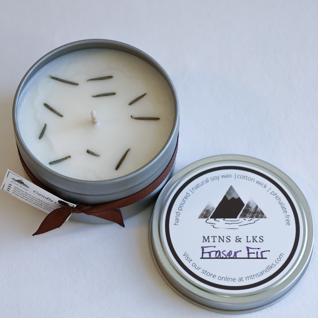 Fraser Fir Natural Soy Wax Candle