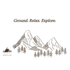 20oz Mountain Tumbler - "Ground. Relax. Explore." Travel Mug