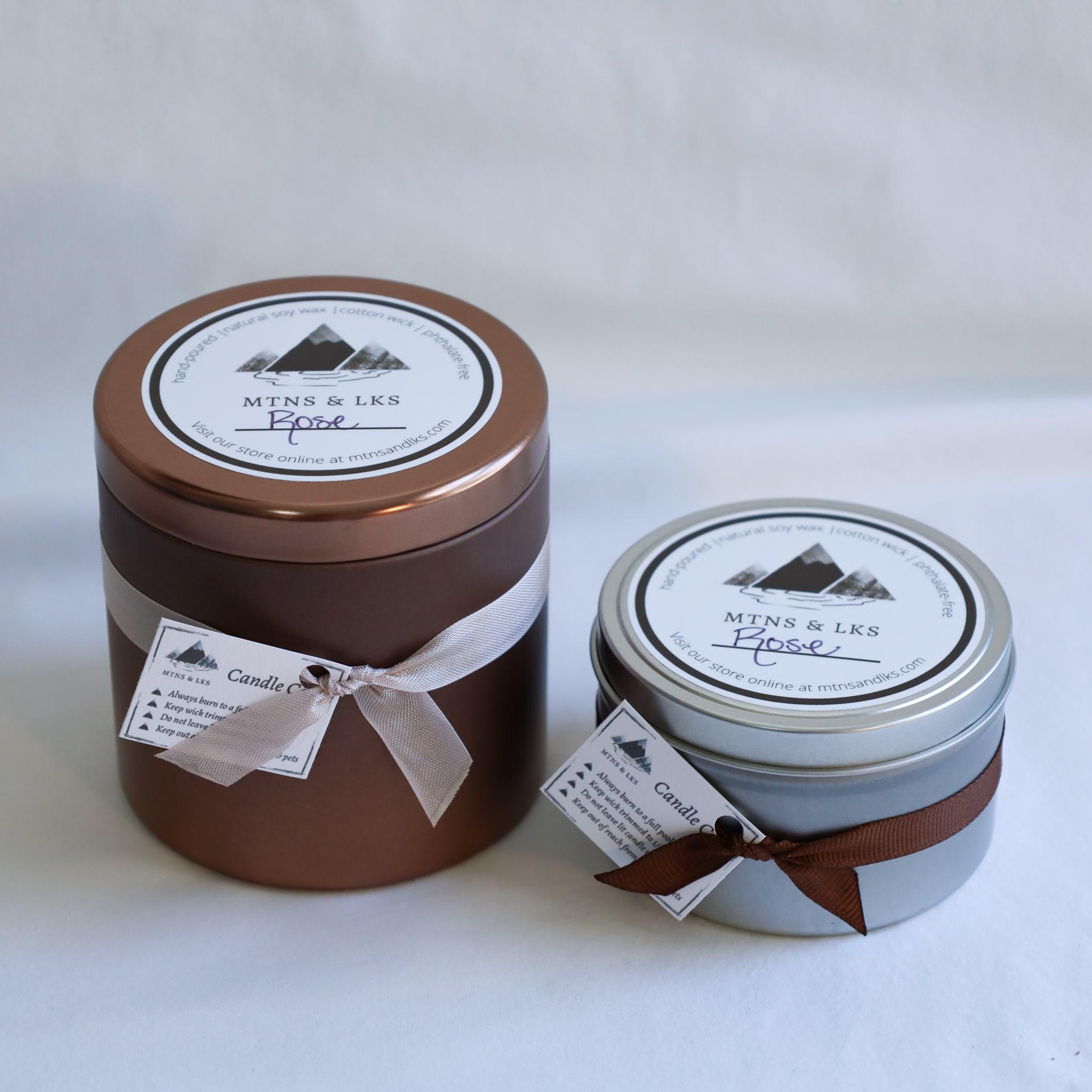 Rose Natural Soy Wax Candle