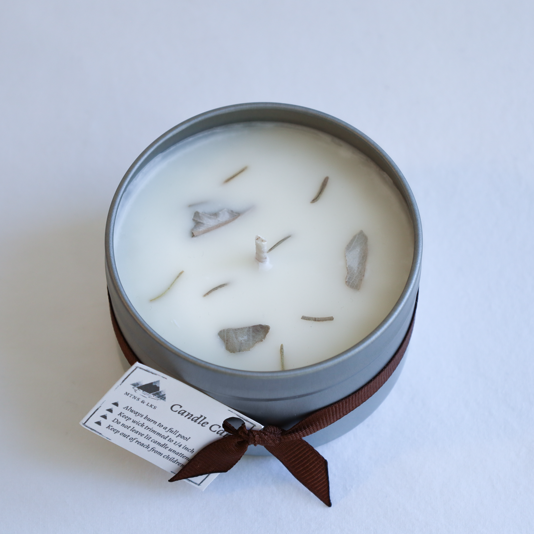 Rosemary & Sage Natural Soy Wax Candle