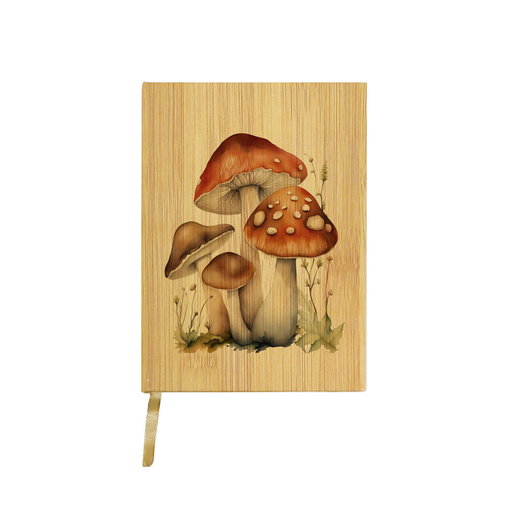 Four Mushrooms Journal 5 x 7