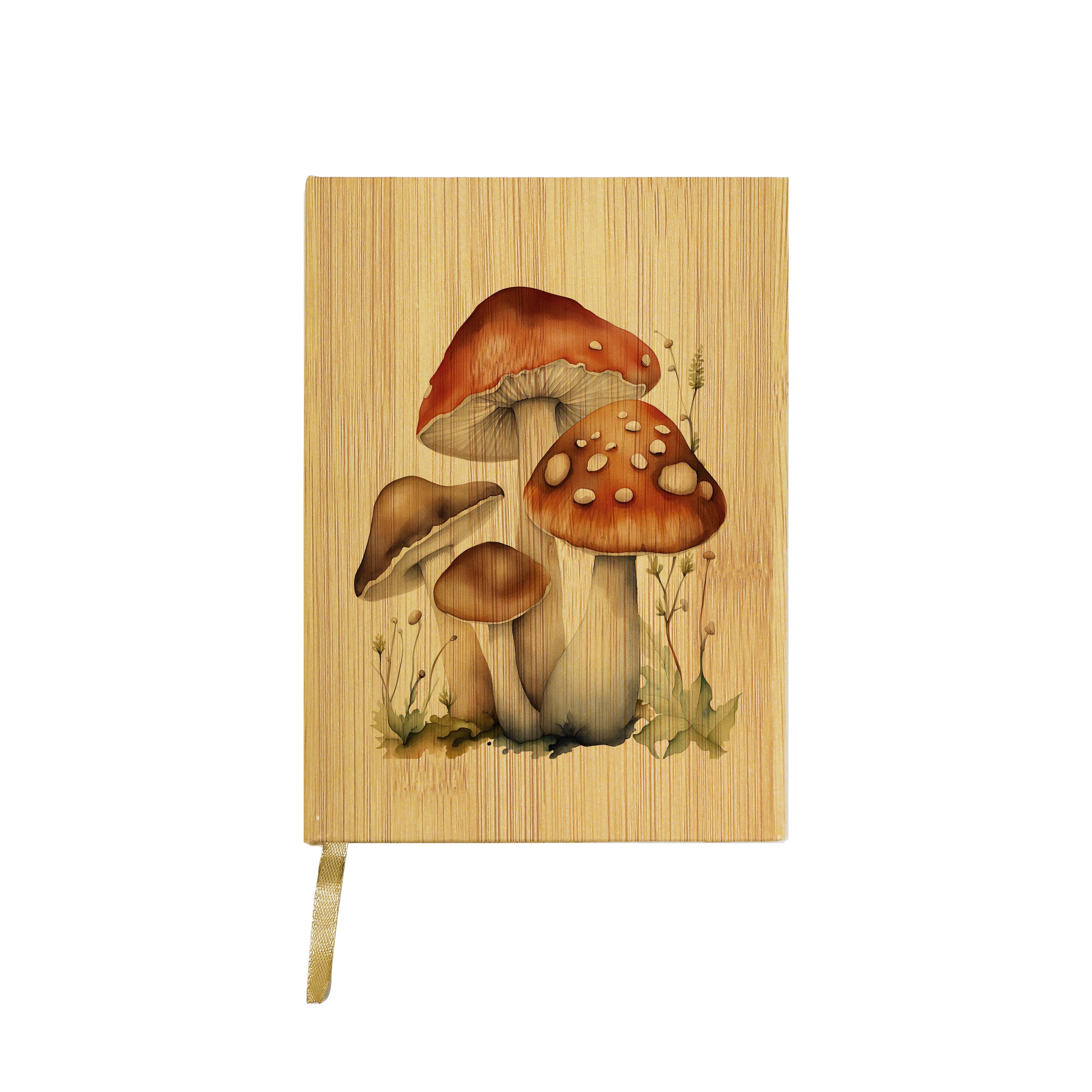 Four Mushrooms Journal 5 x 7