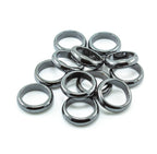 Hematite Gemstone Band Ring